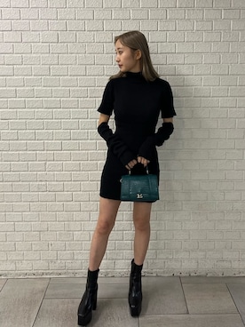 熊澤姫奈さん（レディース・155cm）の秋コーディネート