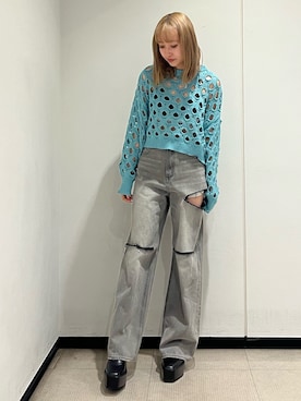 熊澤姫奈さん（レディース・155cm）の冬コーディネート