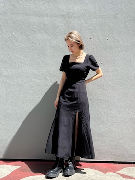 熊澤姫奈さん(レディース・155cm)の春コーディネート