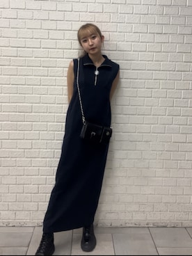 熊澤姫奈さん（レディース・155cm）の秋コーディネート