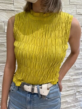 熊澤姫奈さん(レディース・155cm)の夏コーディネート