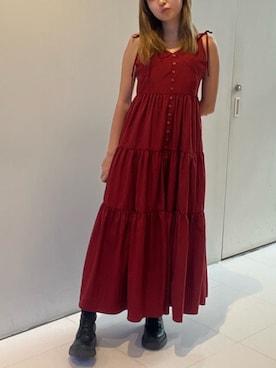 熊澤姫奈さん（レディース・155cm）の夏コーディネート