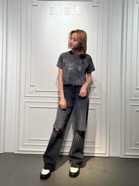 熊澤姫奈さん(レディース・155cm)の夏コーディネート