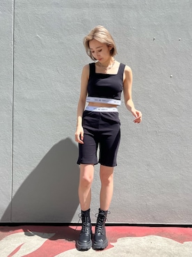 熊澤姫奈さん(レディース・155cm)の春コーディネート