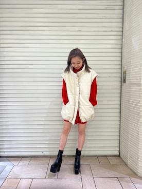 熊澤姫奈さん(レディース・156cm)の秋コーディネート