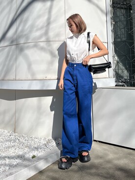 熊澤姫奈さん（レディース・155cm）の春コーディネート