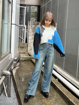 熊澤姫奈さん(レディース・155cm)の冬コーディネート