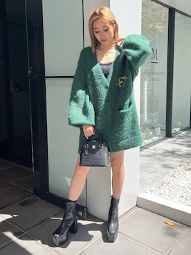 熊澤姫奈さん(レディース・155cm)の秋コーディネート