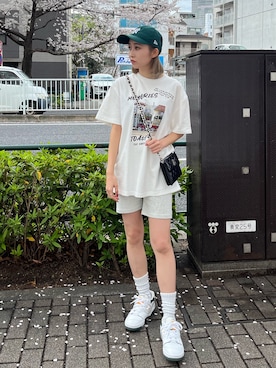 熊澤姫奈さん（レディース・155cm）の春コーディネート