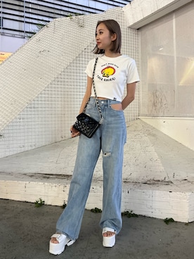 熊澤姫奈さん（レディース・155cm）の夏コーディネート