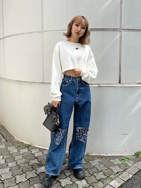 熊澤姫奈さん（レディース・155cm）の秋コーディネート