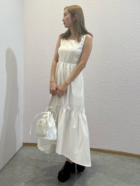 熊澤姫奈さん（レディース・155cm）の夏コーディネート