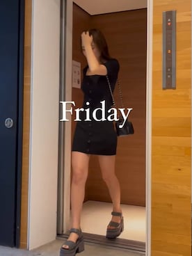 花島郁さん（レディース・167cm）の夏コーディネート