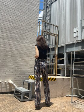 花島郁さん（レディース・167cm）の夏コーディネート