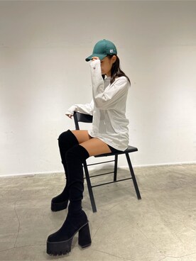 花島郁さん（レディース・167cm）の夏コーディネート