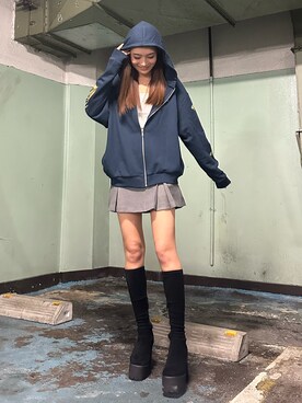 花島郁さんのコーディネート