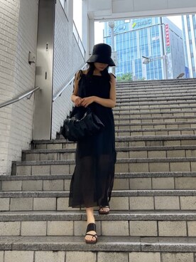 花島郁さん（レディース・167cm）の夏コーディネート