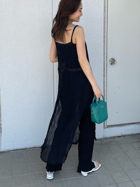 花島郁さん（レディース・167cm）の春コーディネート