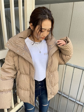 花島郁さん(レディース・167cm)の秋コーディネート