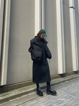 花島郁さん(レディース・167cm)の秋コーディネート