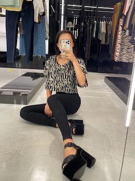 花島郁さん（レディース・167cm）の夏コーディネート