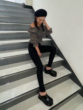 花島郁さん（レディース・167cm）の夏コーディネート