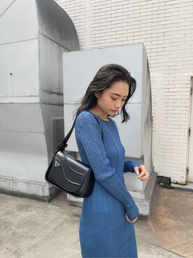 花島郁さん（レディース・167cm）の春コーディネート