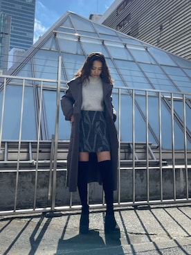 花島郁さん（レディース・167cm）の秋コーディネート