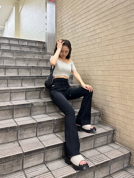 花島郁さん（レディース・167cm）の夏コーディネート