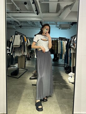 花島郁さん（レディース・167cm）の夏コーディネート