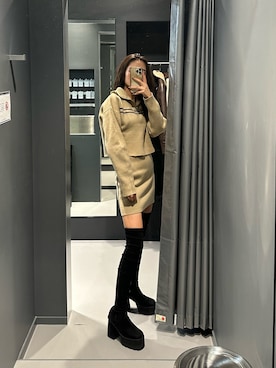 花島郁さん（レディース・167cm）の秋コーディネート