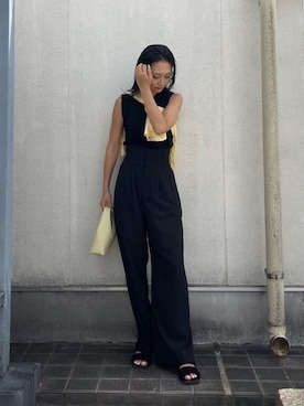 花島郁さん（レディース・167cm）の夏コーディネート