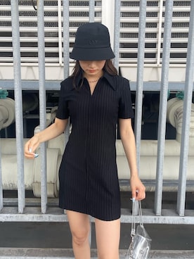 花島郁さん(レディース・167cm)の夏コーディネート