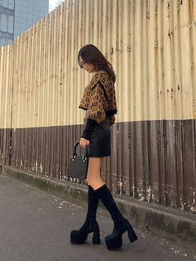 花島郁さん（レディース・167cm）の秋コーディネート