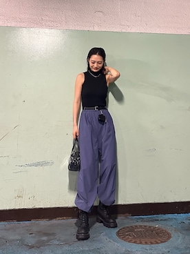 花島郁さん（レディース・167cm）の夏コーディネート