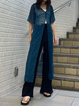 花島郁さん（レディース・167cm）の夏コーディネート