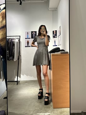 花島郁さん（レディース・167cm）の夏コーディネート