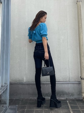 花島郁さん(レディース・167cm)の秋コーディネート