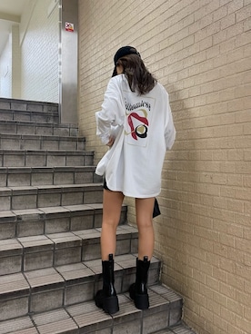 花島郁さん（レディース・167cm）の秋コーディネート