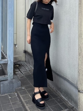 花島郁さん（レディース・167cm）の夏コーディネート