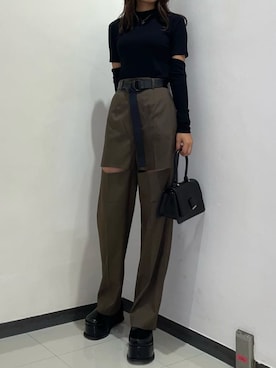 花島郁さん(レディース・167cm)の夏コーディネート