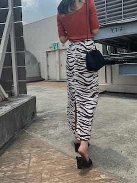 花島郁さん(レディース・167cm)の夏コーディネート