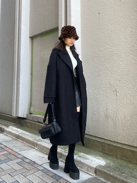 花島郁さん（レディース・167cm）の秋コーディネート