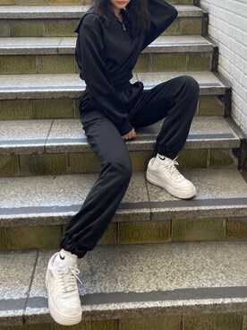 花島郁さん（レディース・167cm）の秋コーディネート