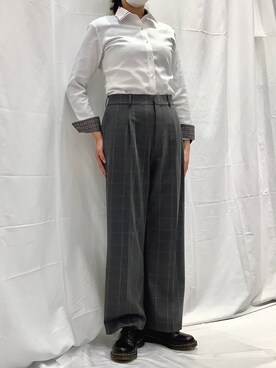 SHIRTS PLAZA 堺北花田イオンモール店さん（レディース・167cm）の冬コーディネート