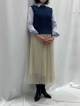 SHIRTS PLAZA 堺北花田イオンモール店さん（レディース・167cm）の冬コーディネート
