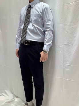 SHIRTS PLAZA 堺北花田イオンモール店さん(メンズ・181cm)の冬コーディネート