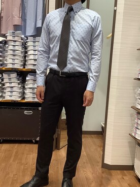 SHIRTS PLAZA 堺北花田イオンモール店さん（メンズ・176cm）の春コーディネート