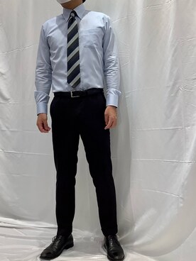 SHIRTS PLAZA 堺北花田イオンモール店さん（メンズ・176cm）の冬コーディネート