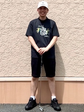 「adabat（アダバット）のアイテム」を使った、とわさん（メンズ・176cm）の夏コーディネート
